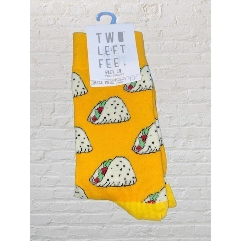 Two Left Feet Sock Co Taco Tuesday Socks